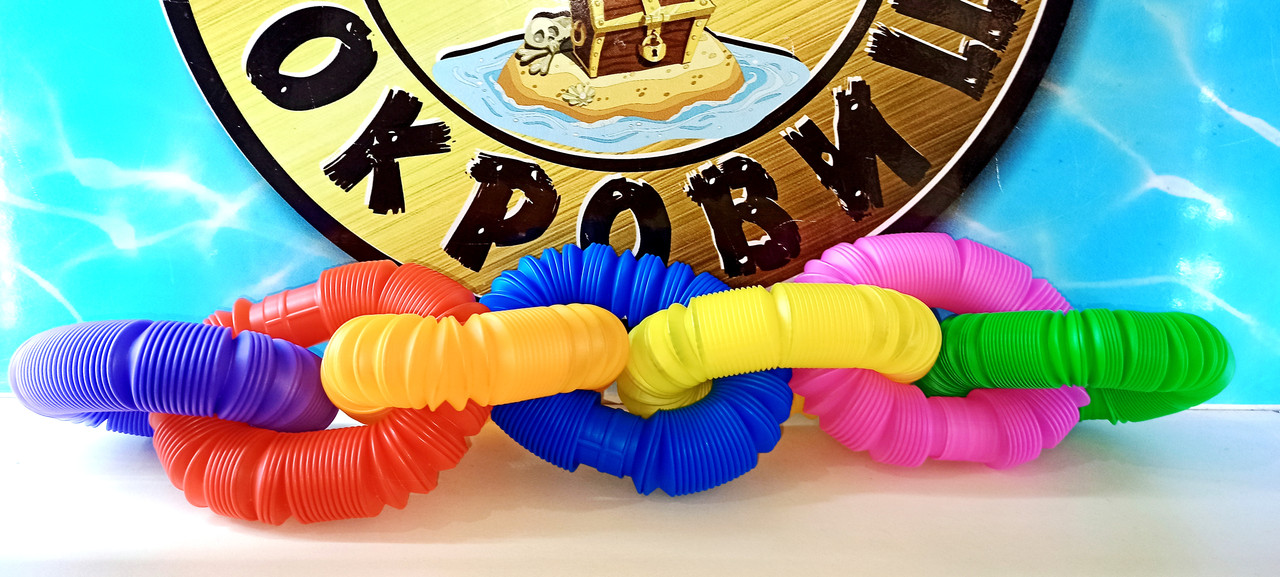 Іграшка-антистрес Pop Tube, фото 1