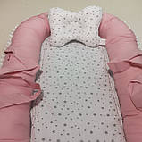 Кокон гніздечко для новонароджених (6 розмірів), фото 3