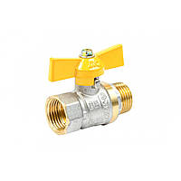 Кран кульовий 1/2" Нв Жб Valve JG (газовий)