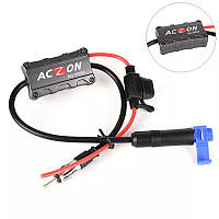 ПІДСИЛЮВАЧ ACZON AC-HT01 автомобільний ФМ FM Car Antenna Aerial Splitter для автомагнітол Імпульс Авто Арт-ip767