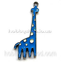 Підвіска з емаллю Жираф (3,5*1,4 см)