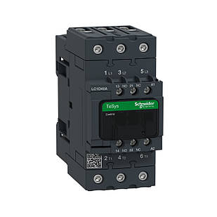 Контактор TeSys LC1D 3P 40 А 220В AC 18,5 кВт, 1 NO + 1 NC