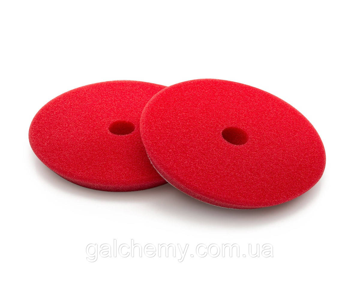 Полірувальний круг для усунення голограм Red Medium pad (125 мм), ТМ Ewocar