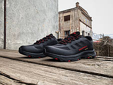 Чоловічі утеплені кросівки Merrell Moab Speed GTX чорні з червоним, фото 3