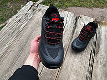 Чоловічі утеплені кросівки Merrell Moab Speed GTX чорні з червоним, фото 5