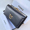 Шкіряний жіночий гаманець mini на кнопці Pinko, фото 8