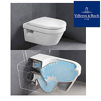 Безободковый унитаз с плавным сиденьем Villeroy&Boch Omnia Architectura