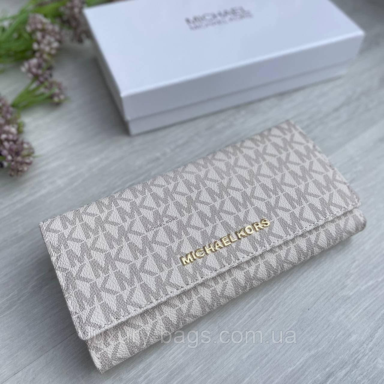 Стильний жіночий гаманець на кнопці Michael Kors