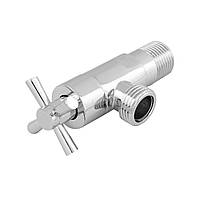 Кран кутовий 1/2н-1/2н XY-8050, ручка хрест