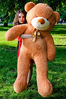 Якісний карамельний плюшевий ведмедик 180 см, Модний м'який плюшевий ведмідь