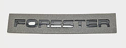 Емблема напис багажника Subaru Forester чорний