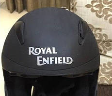 Вінілові наклейки на шолом "Royal Enfield" 2 шт