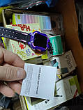 Міцний дитячий Розумний годинник телефон для дівчаток із камерою Gps-трекером і крокоміром KID Watch Рожеві FED, фото 3