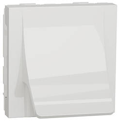 Unica New кабельна розетка (кабельне відведення) біла Schneider Electric, NU386218
