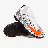 Дитячі сороконожки Nike Mercurial Superfly 7 Club CR7 TF CV3287-180, фото 7