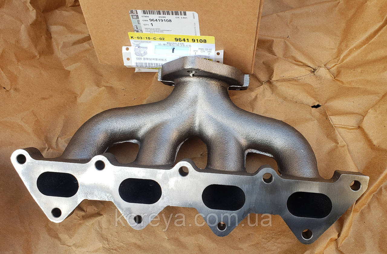 Колектор випускний Лачетті 1.8 LDA GM 96419108, фото 1