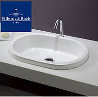 Врезной умывальник овальный 615x415 Villeroy&Boch Omnia Architectura