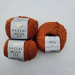 Gazzal Wool 115 (Газал Вул 115) 3317 100% Superwash Merino Fine Wool