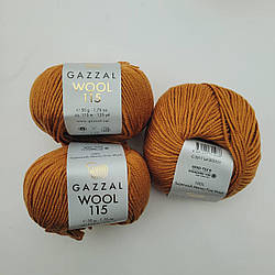 Gazzal Wool 115 (Газал Вул 115) 3311 100% Superwash Merino Fine Wool