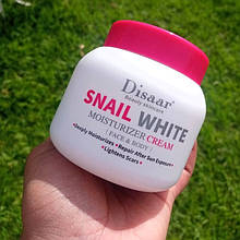 Отбеливающий увлажняющий крем для лица и тела смуцином Белой улитки Snail White Moisturizing Cream Face&bodyх