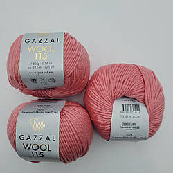 Gazzal Wool 115 (Газал Вул 115) 3322 100% Superwash Merino Fine Wool