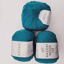 Gazzal Wool 115 (Газал Вул 115) 3328 100% Superwash Merino Fine Wool