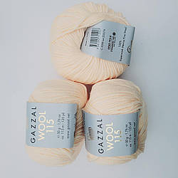 Gazzal Wool 115 (Газал Вул 115) 3308 100% Superwash Merino Fine Wool