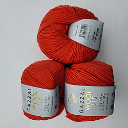 Gazzal Wool 115 (Газал Вул 115) 3318 100% Superwash Merino Fine Wool