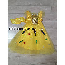 Дитячий новорічний костюм ХЛОПУШКА-КОНФЕТКА на дівчинку