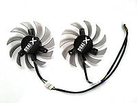 Вентилятор №51 кулер для видеокарты Sapphire MSI HD 6850 6870 6790 7850 GTX 460 560 ti T128010SU FD7010H12S