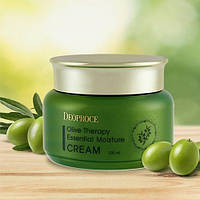 Крем для лица с экстрактом оливы Deoproce Olive Therapy Essential Moisture