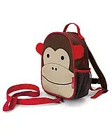 Детский рюкзак с поводком Skip Hop Zoo Mini Backpack, Monkey!