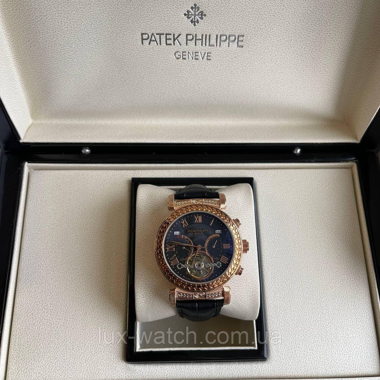 Часы наручные /P/a/t/e/k/ P/h/i/l/i/p/p/e/ Grand Complications Power Tourbillon Black-Gold-Black