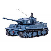 Радиоуправляемая игрушка Great Wall Toys Танк микро р/у 1:72 Tiger со звуком (серый) (GWT2117-4)