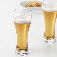 Пивний кухоль, прозоре скло 63 сл