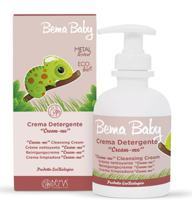 Очищуючий крем-гель для купання «Cream-me» органічний Bema Baby, 250 мл