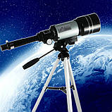 Астрономічний телескоп монокуляр зі штативом F30070M зум 150, фото 8