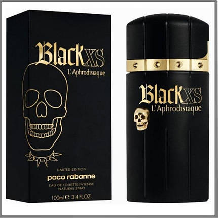 Paco Rabanne Black XS L Aphrodisiaque for Men туалетна вода 100 ml. (Пако Рабан Блек Ікс Ес Афродизіак Мен), фото 2