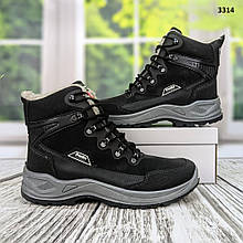 Черевики чоловічі зимові Paolla чорні на шнурках 3314 40=26.5 см