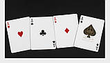 Чарівні карти для покеру "Monarch" (червона сорочка), фото 3