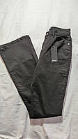 Женские однотонные плотные джинсовые кюлоты nasty gal, размер s, черные