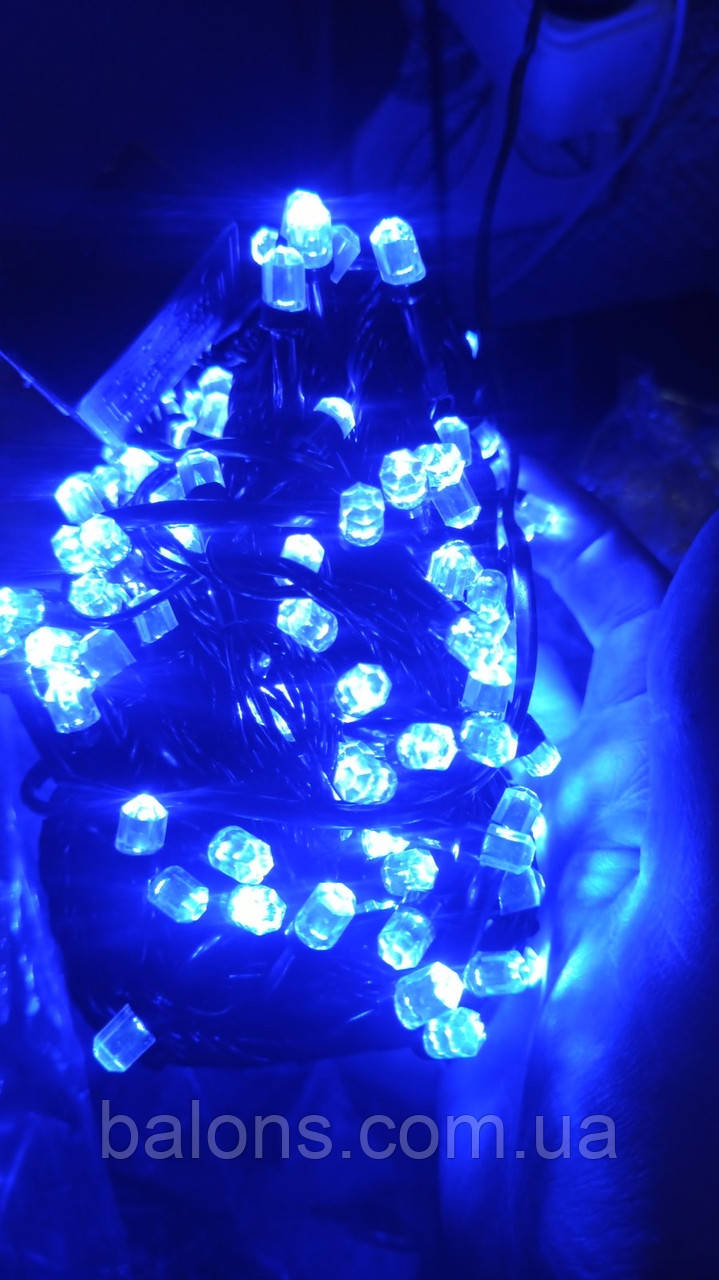 Гірлянда Рубін 100 LED 8 м синій
