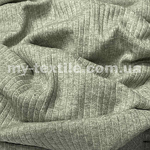 Трикотаж Ангора рубчик Фісташковий