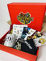 Таматический набор Гарри Поттер / Подарочный бокс Harry Potter / Комплект Чашка Закладки / Подарок для ребенка