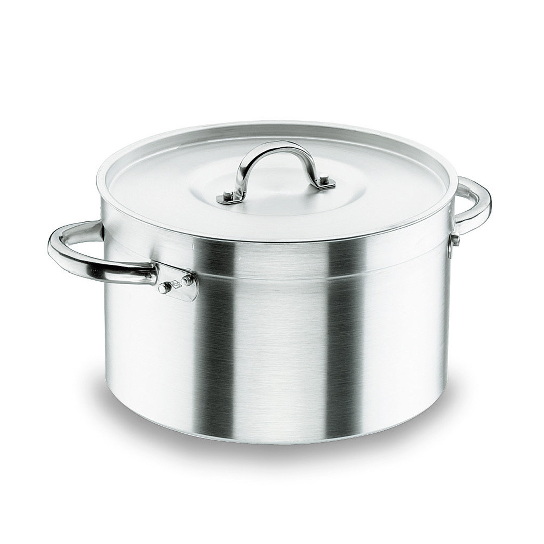 Каструля 12,7 л алюмінієва з кришкою Lacor (20031)