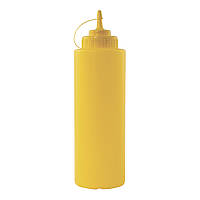 Бутылка для соусов 360 мл желтая FoREST (513602)
