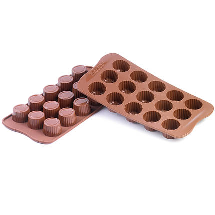 Силіконова форма для шоколаду Праліне 10 мл Silikomart (SCG07), фото 2