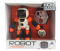 Детский робот на радиоуправлении Kids Buddy с функцией программирования (Оранжевый) 616-1