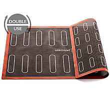 Килимок для еклерів силіконовий 58,3х38,4 см Silikomart (Air Mat Eclair)