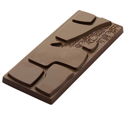 Форма для шоколаду полікарбонатна "Петра" 118х50х9 мм, 3х2 шт., 50 г Chocolate World (0804 СF), фото 1